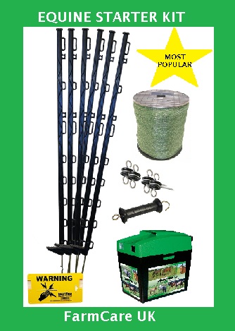 Electric Fencing Kit for Horses - on sale